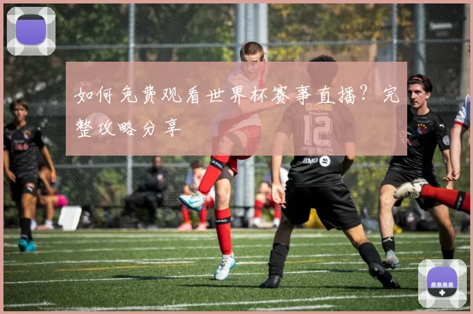 如何免费观看世界杯赛事直播？完整攻略分享