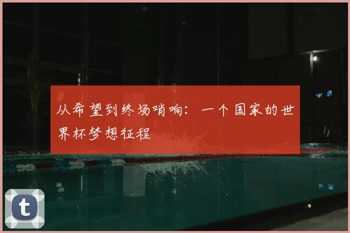 从希望到终场哨响:一个国家的世界杯梦想征程